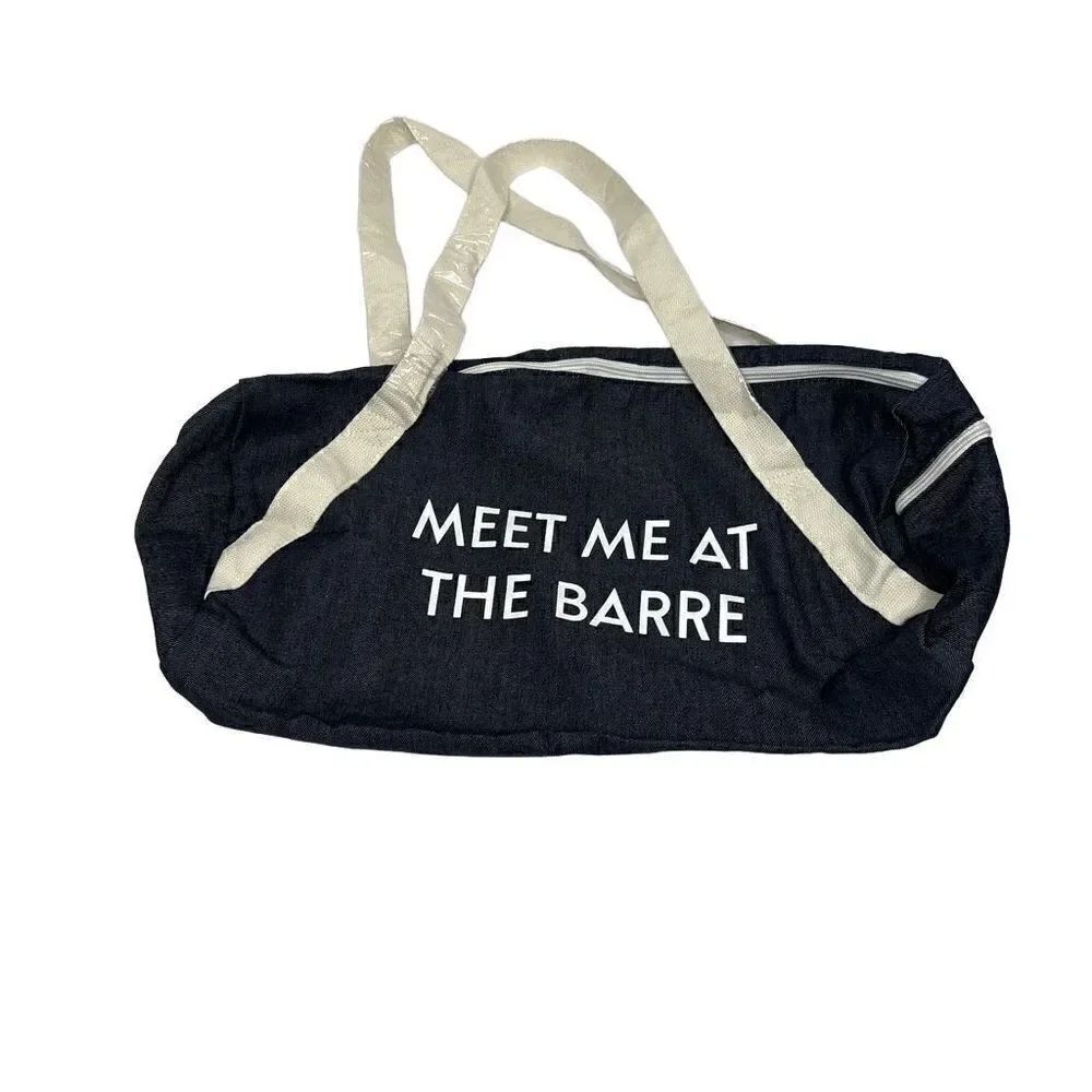 Meet me at the barre duffle bag NWOT